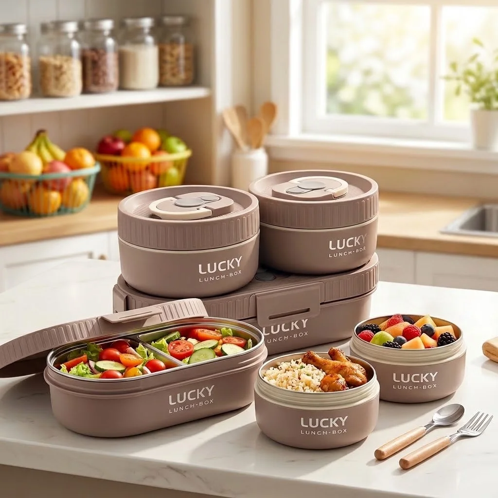 Meal Prep Or Prep Meal - Set di contenitori termici per il