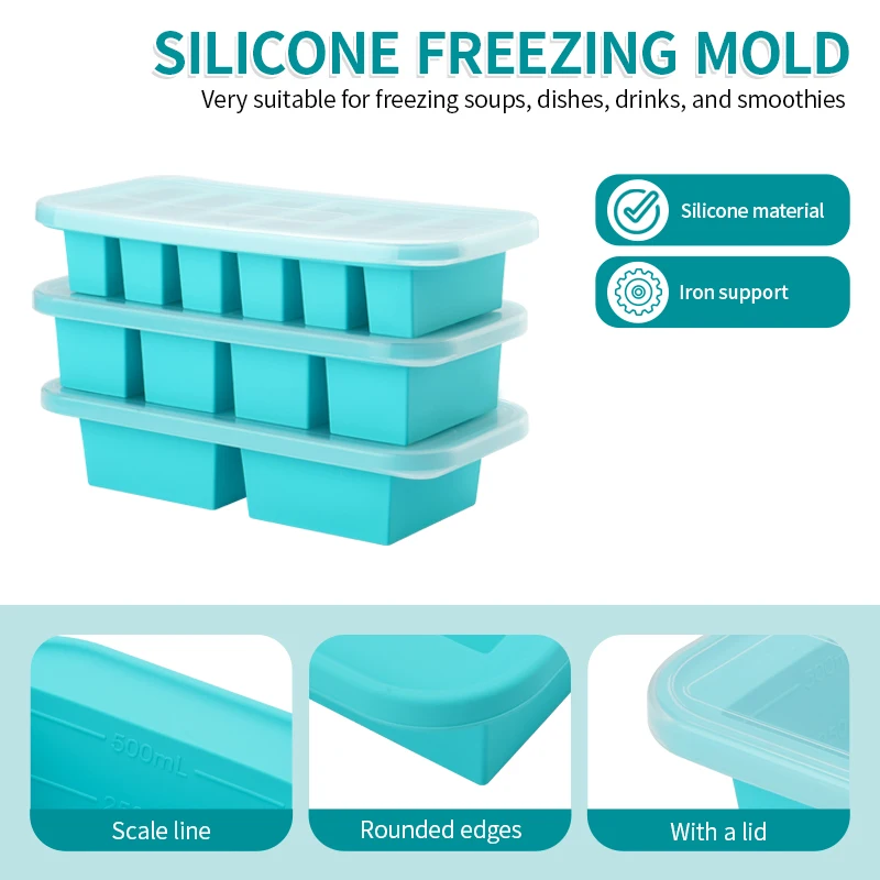 Stampo per congelatore in sili - Meal Prep Or Prep Meal recensione e prezzo