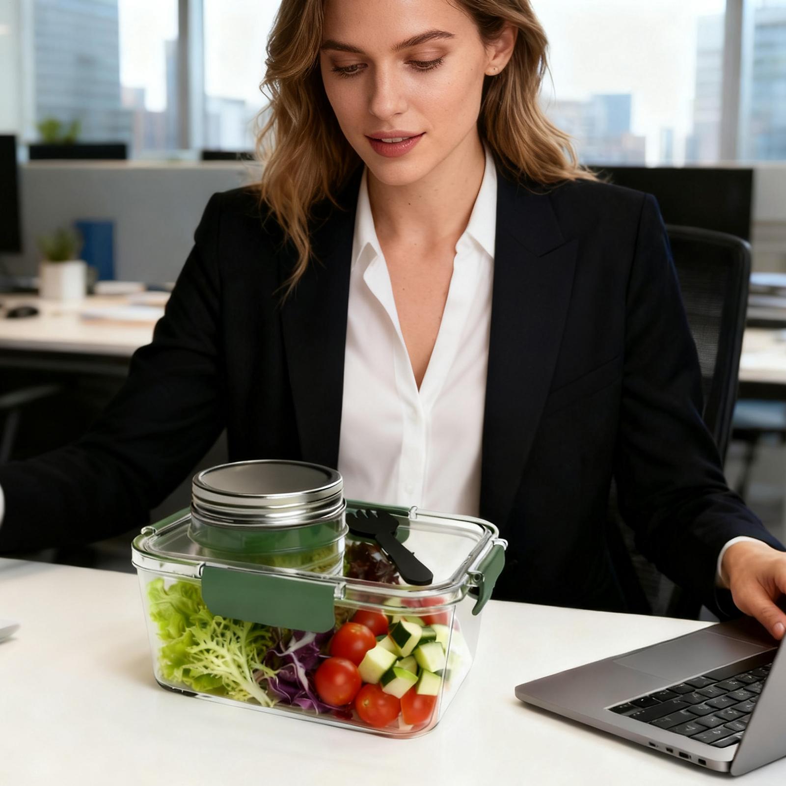 Contenitore per insalata da 2, - Meal Prep Kitchen recensione e prezzo